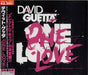 David Guetta One Love Japanese Promo CD album (CDLP) TOCP-66914