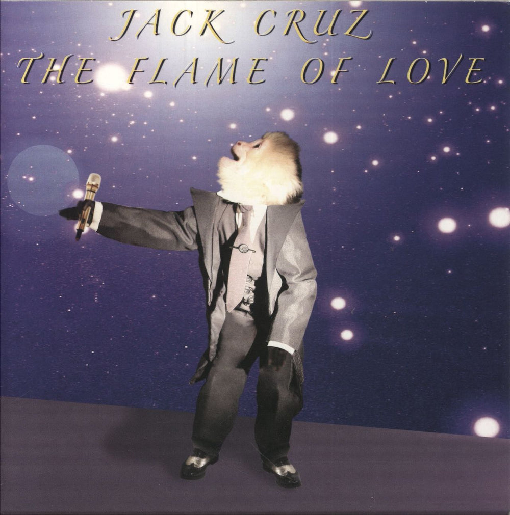 David Lynch The Flame Of Love - Clear Vinyl US 7" vinyl single (7 inch record / 45) SBR-252