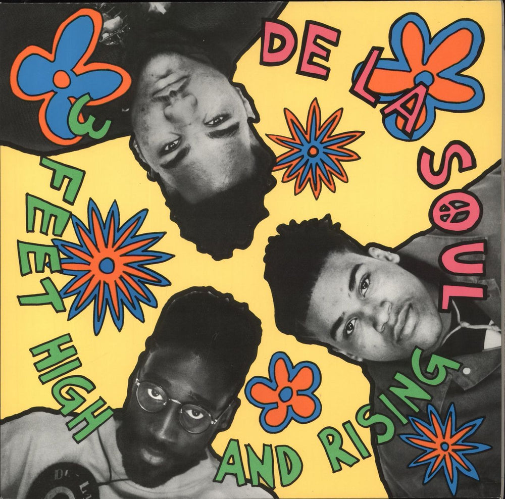 De La Soul 3 Feet High And Rising UK 2-LP vinyl record set (Double LP Album) 8122796663