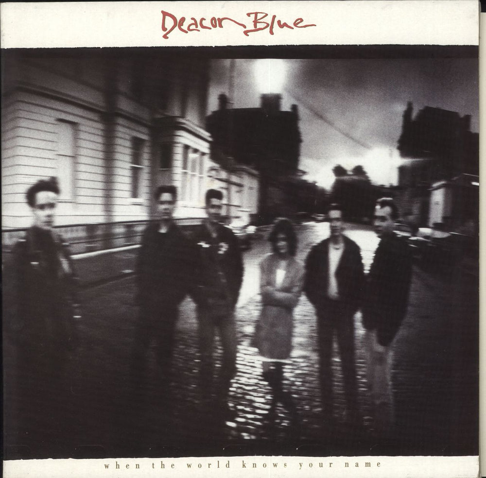 Deacon Blue When The World Knows Your Name - Gatefold Sleeve UK vinyl LP album (LP record) 4633211