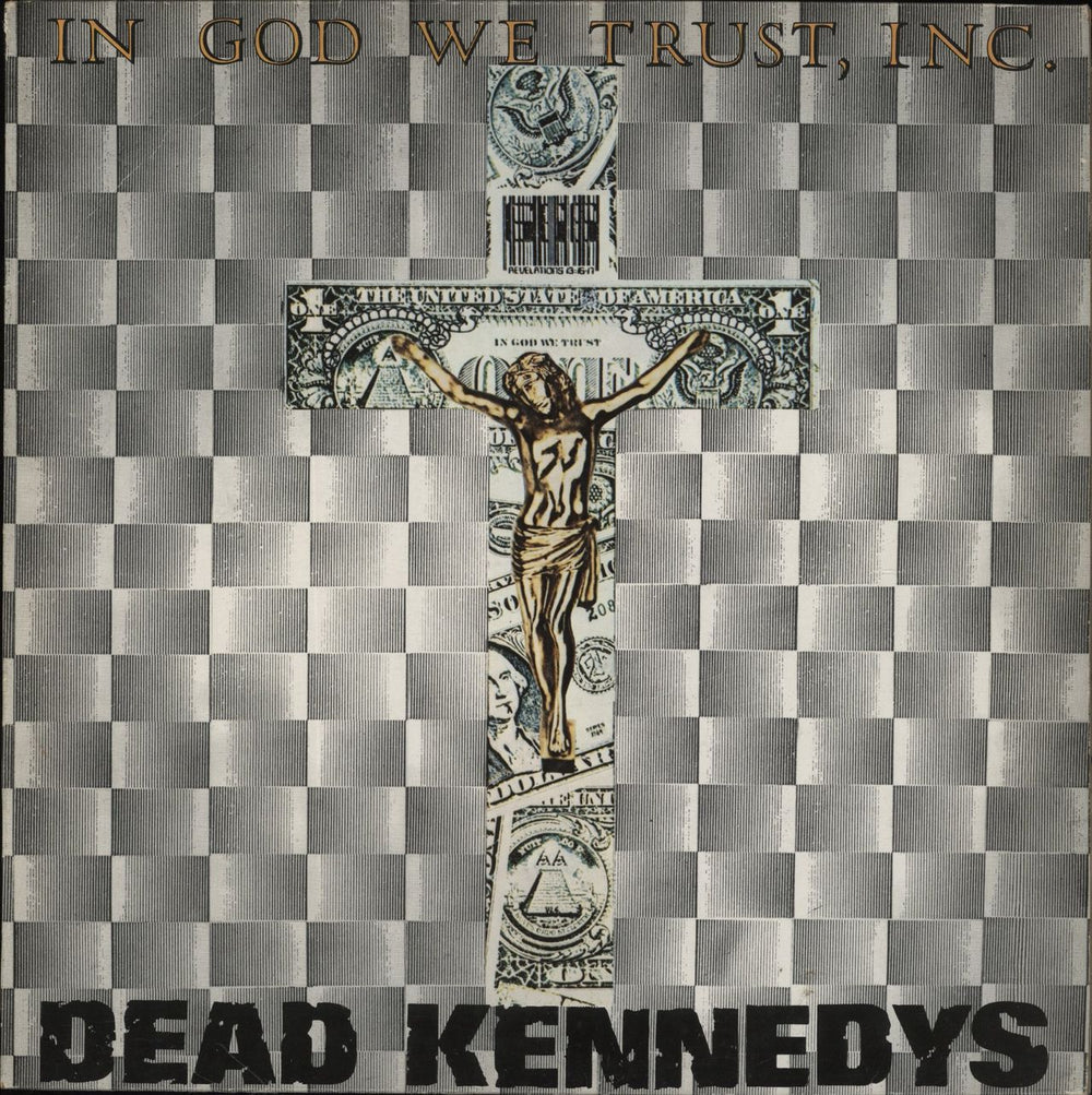 Dead Kennedys In God We Trust, Inc. EP - EX UK 12" vinyl single (12 inch record / Maxi-single) STATEP2