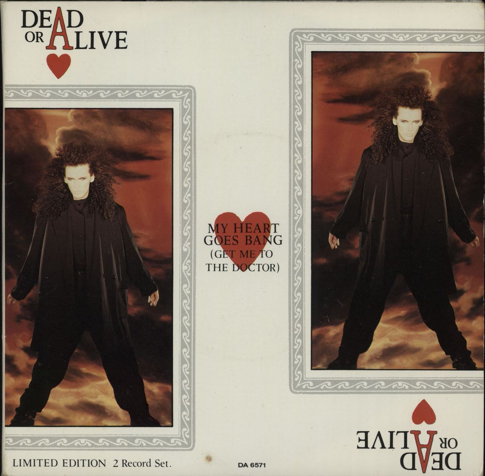 Dead Or Alive My Heart Goes Bang - Double Pack UK 7" vinyl single (7 inch record / 45) DA6571