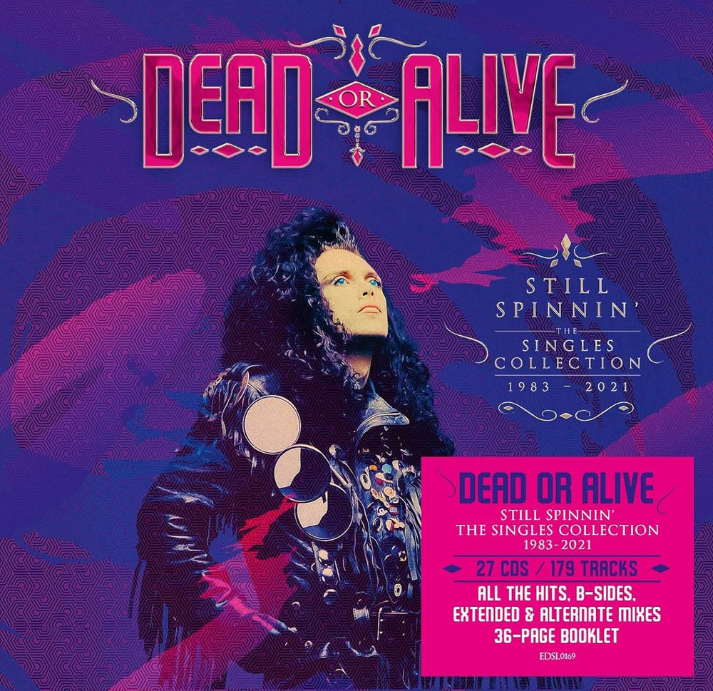 Dead Or Alive Still Spinnin': The Singles Collection 1983-2021 - 27-CD Box Set - Sealed UK CD Album Box Set EDSL0169