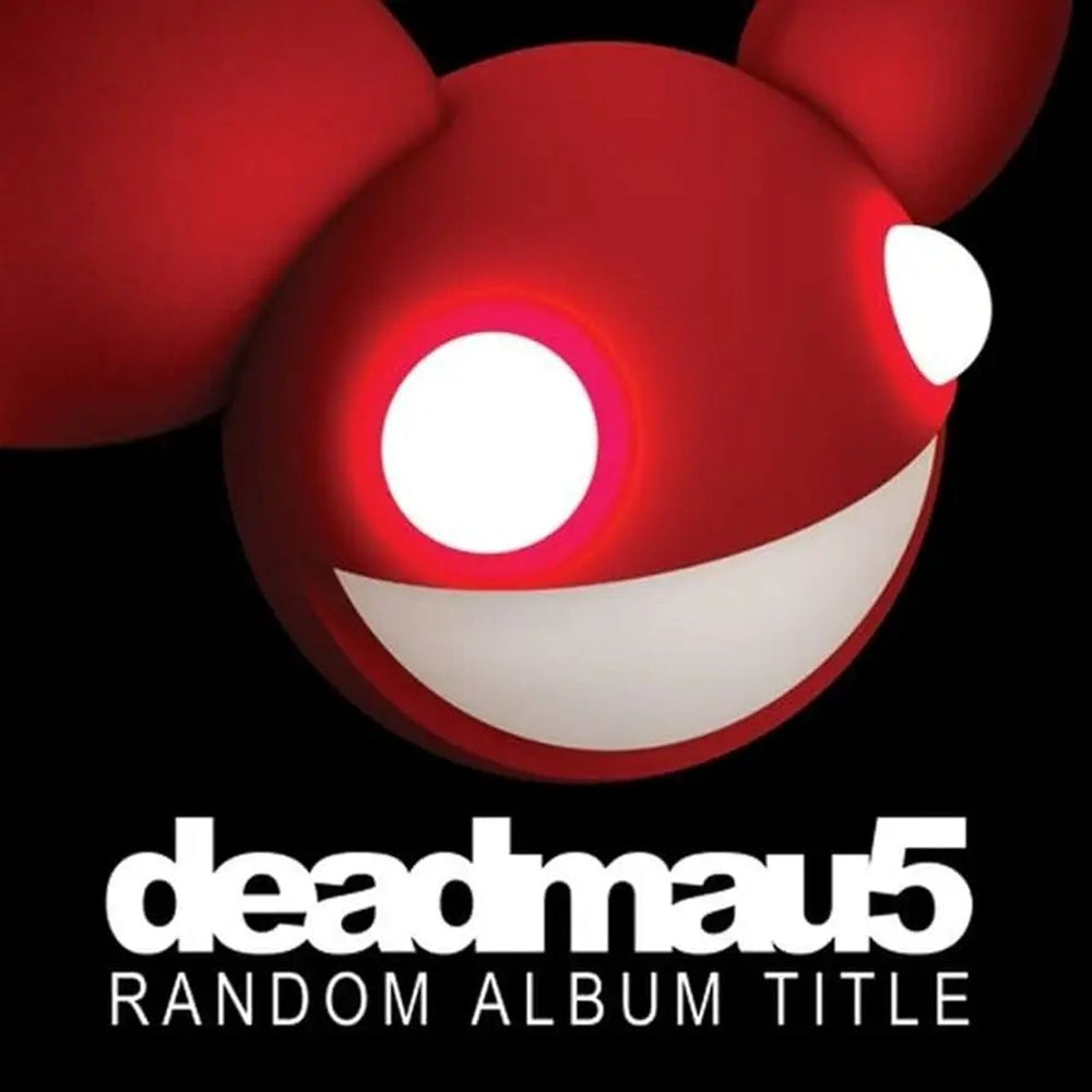 Deadmau5 Random Album Title - Red Vinyl - Sealed UK 2-LP vinyl record set (Double LP Album) MAU5001