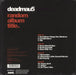 Deadmau5 Random Album Title - Red Vinyl UK 2-LP vinyl record set (Double LP Album) 5056167179603