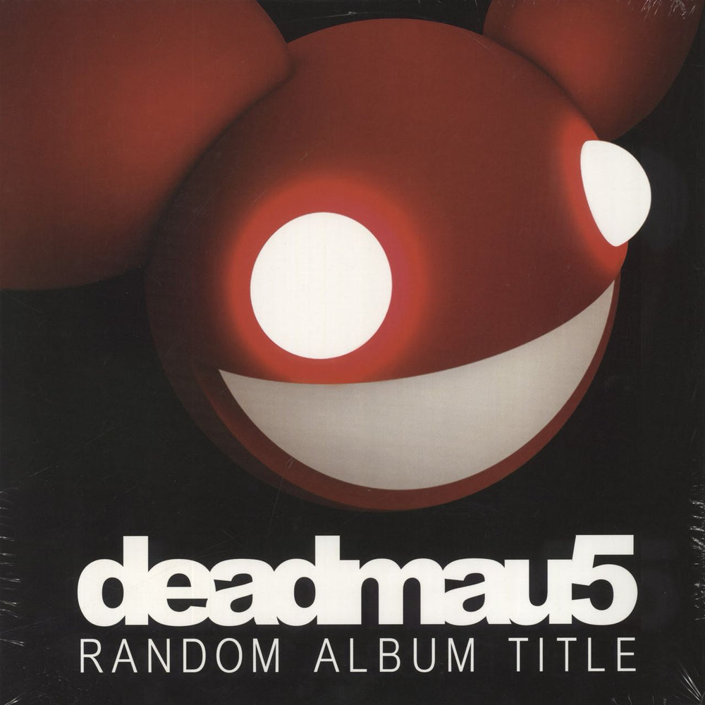 Deadmau5 Random Album Title - Red Vinyl UK 2-LP vinyl record set (Double LP Album) MAU5001