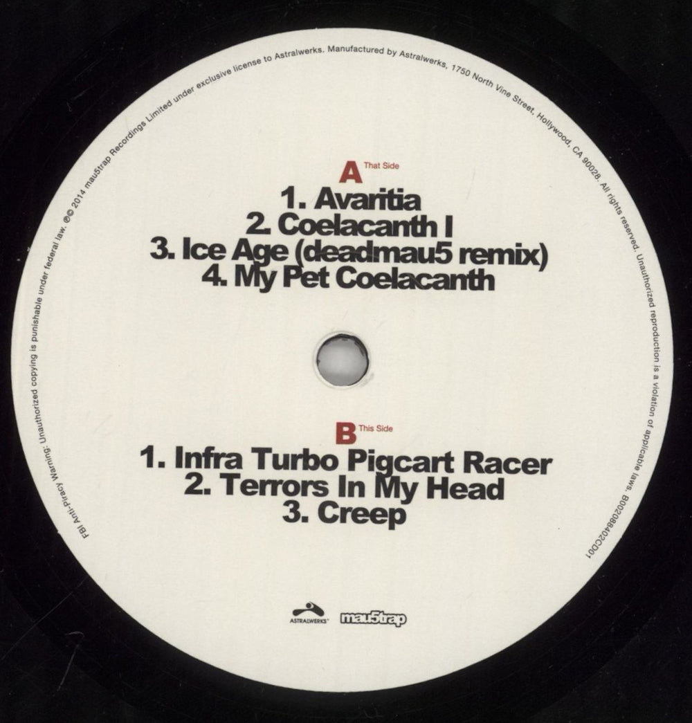 Deadmau5 While(1<2) US 3-LP vinyl record set (Triple LP Album) D5A3LWH862298