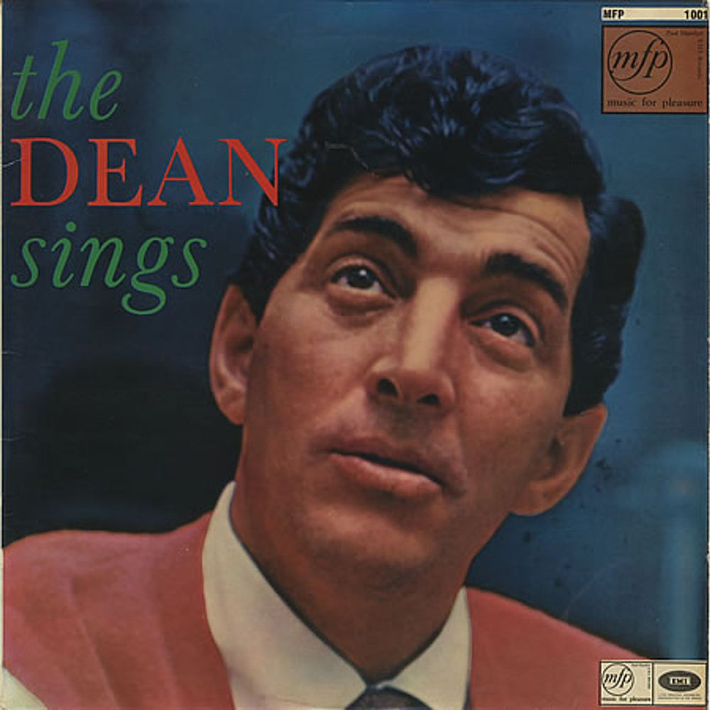 Dean Martin The Dean Sings UK vinyl LP album (LP record) MFP1001