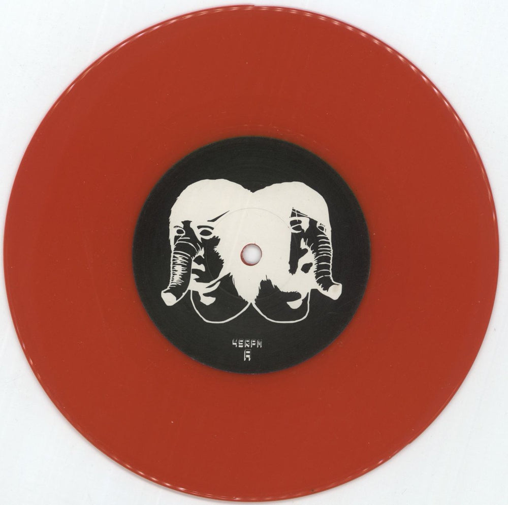 Death From Above 1979 Blood On Our Hands - Red Vinyl UK 7" vinyl single (7 inch record / 45) DBZ07BL316680