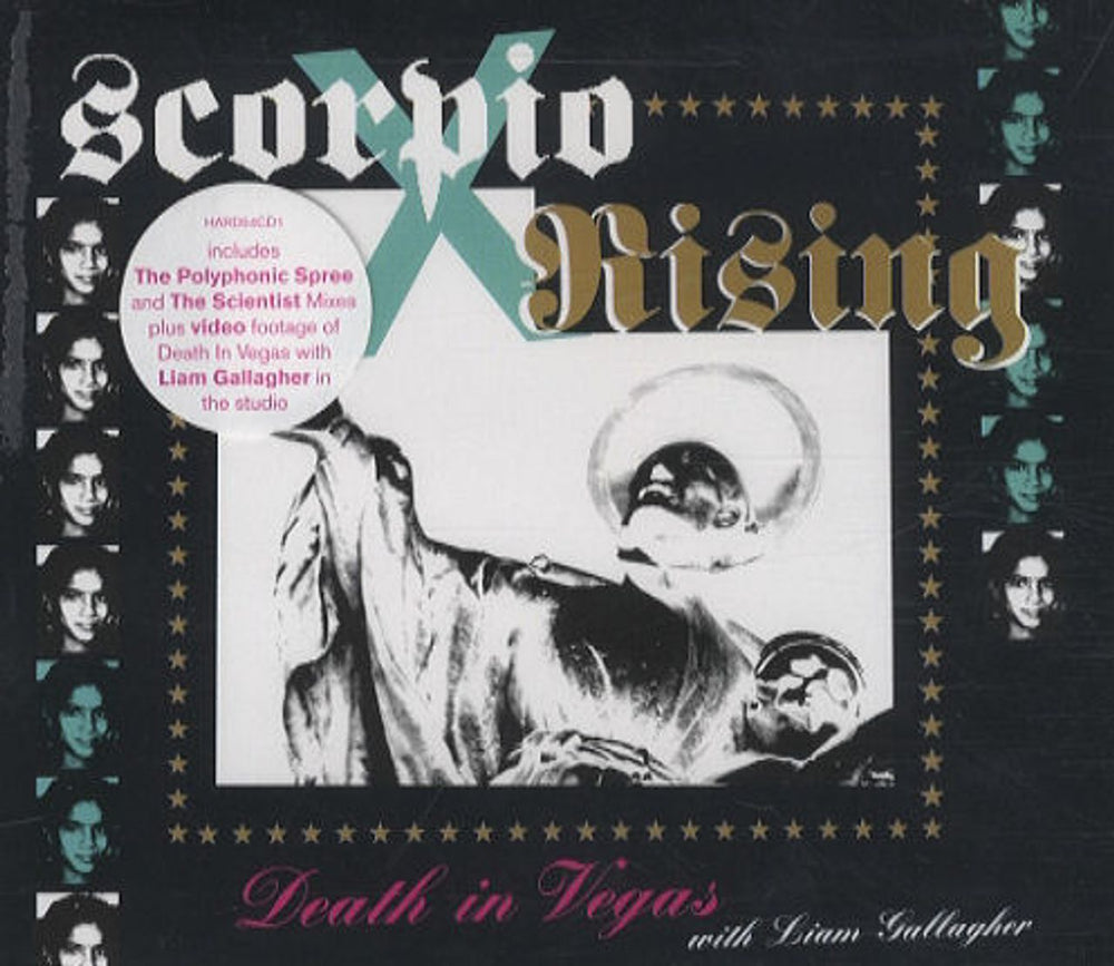 Death In Vegas Scorpio Rising - CD1 UK CD single (CD5 / 5") HARD54CD1