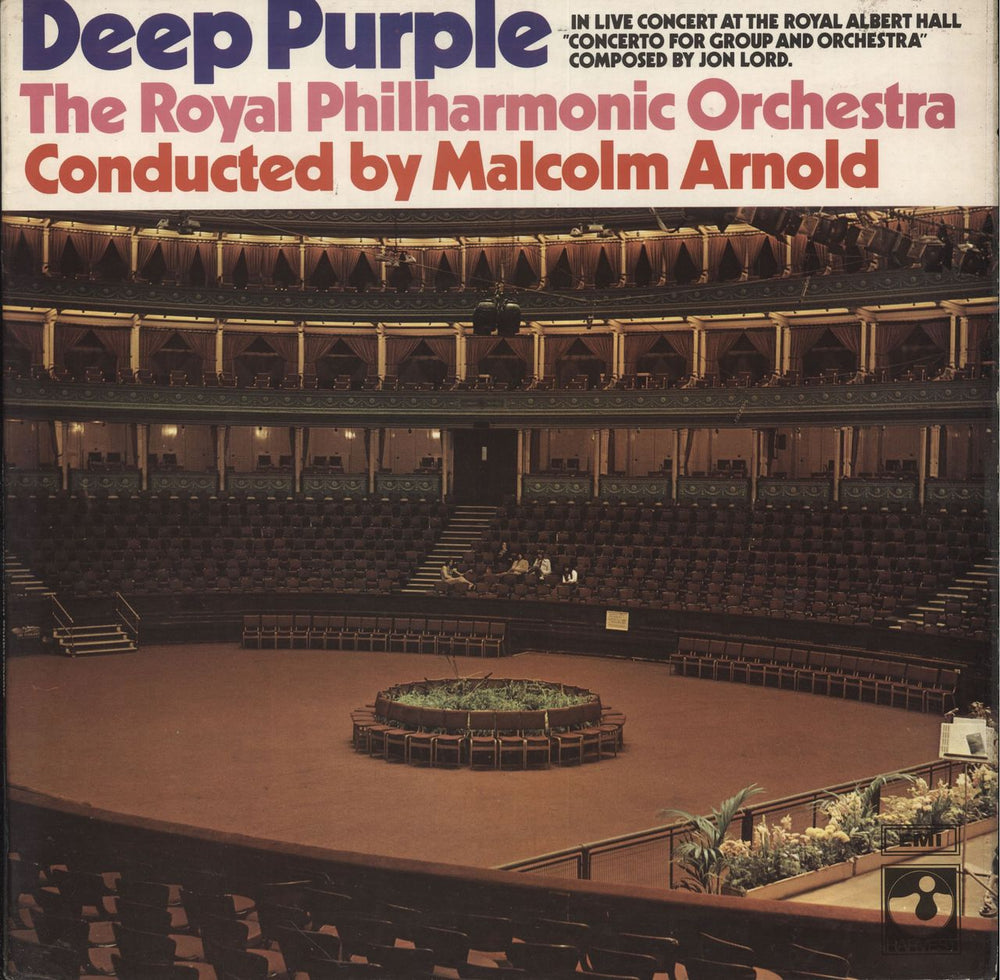 Deep Purple Concerto For Group And Orchestra - 2nd - VG+ UK vinyl LP album (LP record) SHVL767