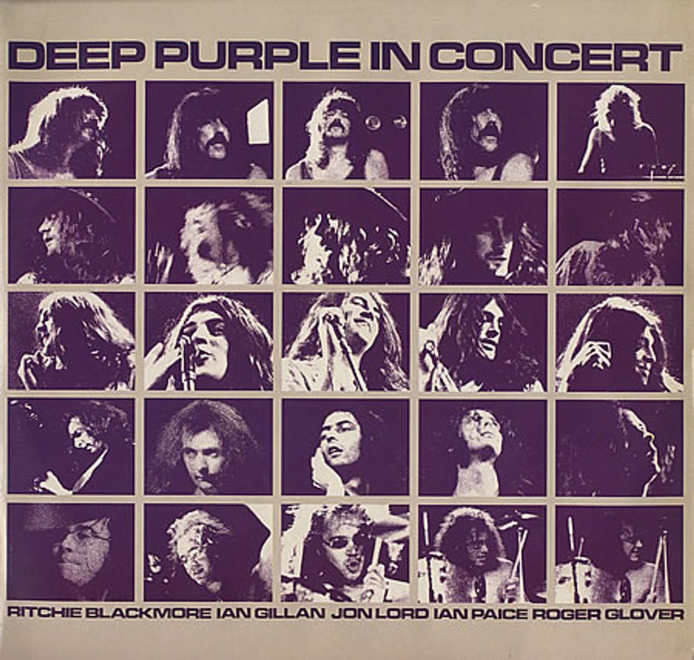 Deep Purple Deep Purple In Concert UK 2-LP vinyl record set (Double LP Album) SHDW412