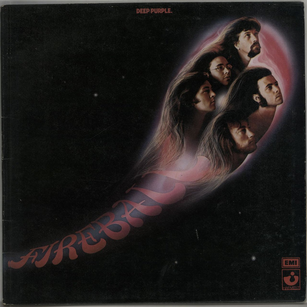 Deep Purple Fireball - 1st - EX UK vinyl LP album (LP record) SHVL793