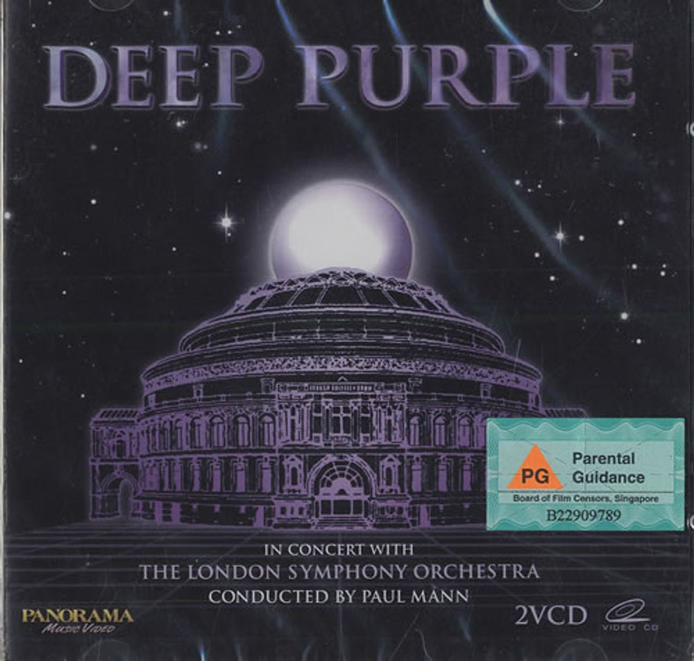 Deep Purple In Concert With The London Symphony Orchestra Hong Kong Video CD PMVCD-003358