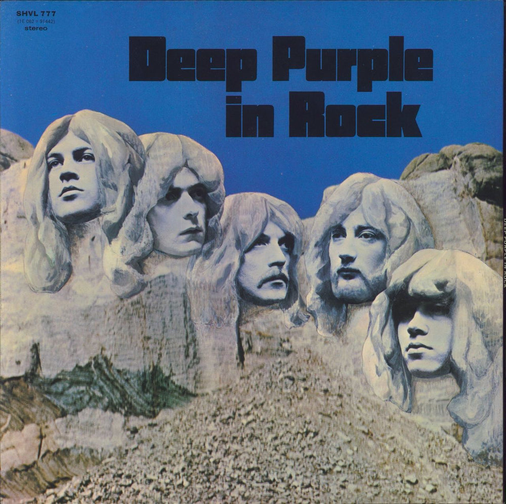 Deep Purple In Rock - 2nd - EX UK vinyl LP album (LP record)