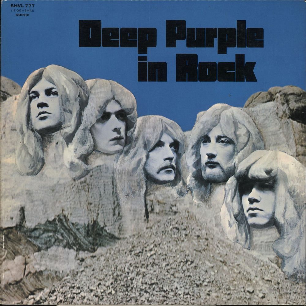 Deep Purple In Rock - 3rd - EX UK vinyl LP album (LP record)