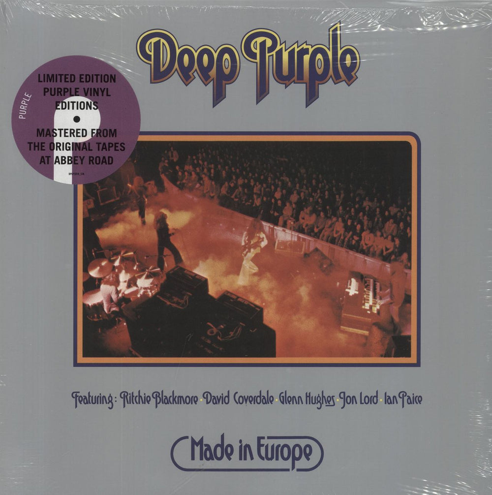 Deep Purple Made In Europe - 180gram Purple Vinyl UK vinyl LP album (LP record) TPSA7517