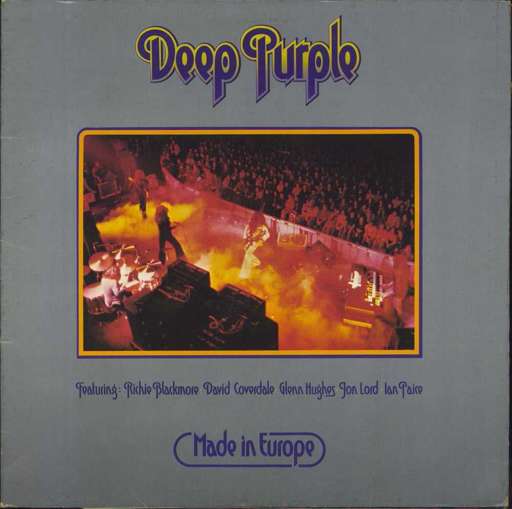 Deep Purple Made In Europe - 1st - EX UK vinyl LP album (LP record) TPSA7517