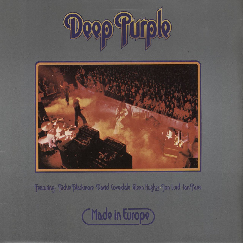 Deep Purple Made In Europe - 2nd - EX UK vinyl LP album (LP record) TPSA7517