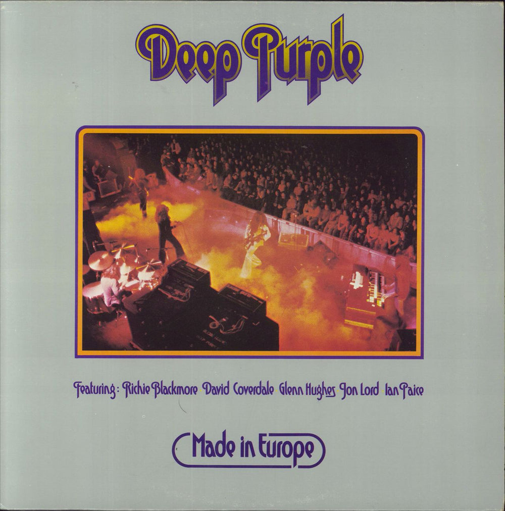 Deep Purple Made In Europe Canadian vinyl LP album (LP record) PR2995