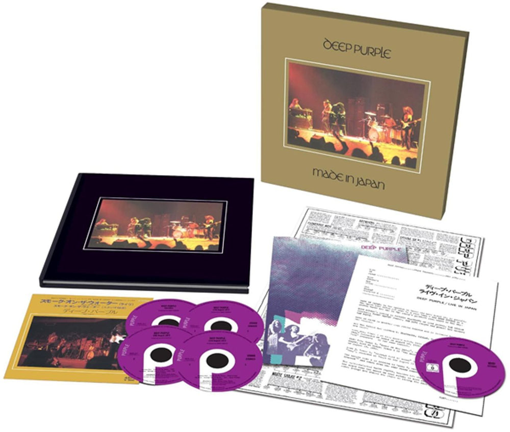 Deep Purple Made In Japan - Super Deluxe Boxed Set UK CD Album Box Set DEEDXMA604493