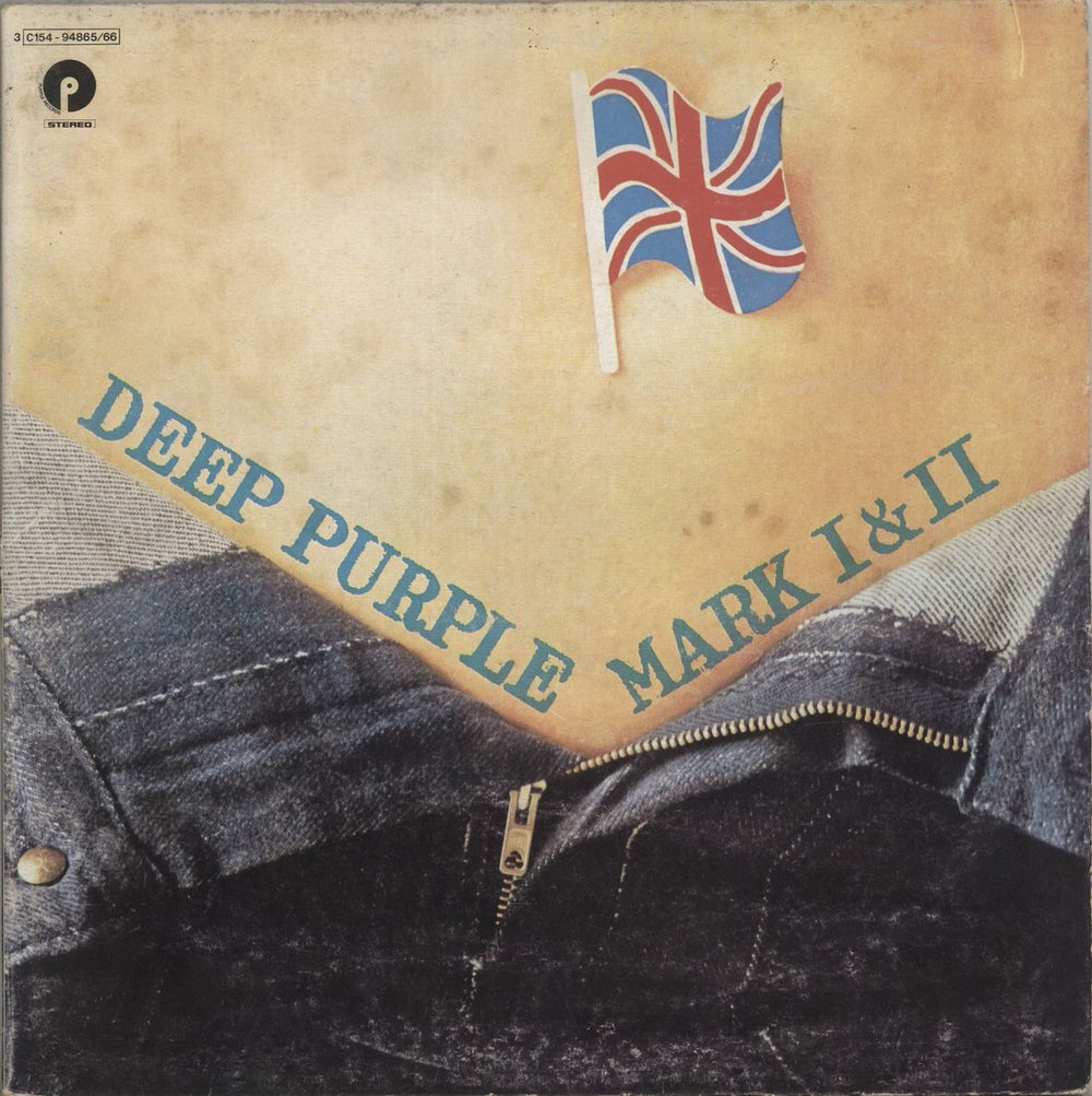 Deep Purple Mark I & II - EX Italian 2-LP vinyl record set (Double LP Album) 3C154-94865/66
