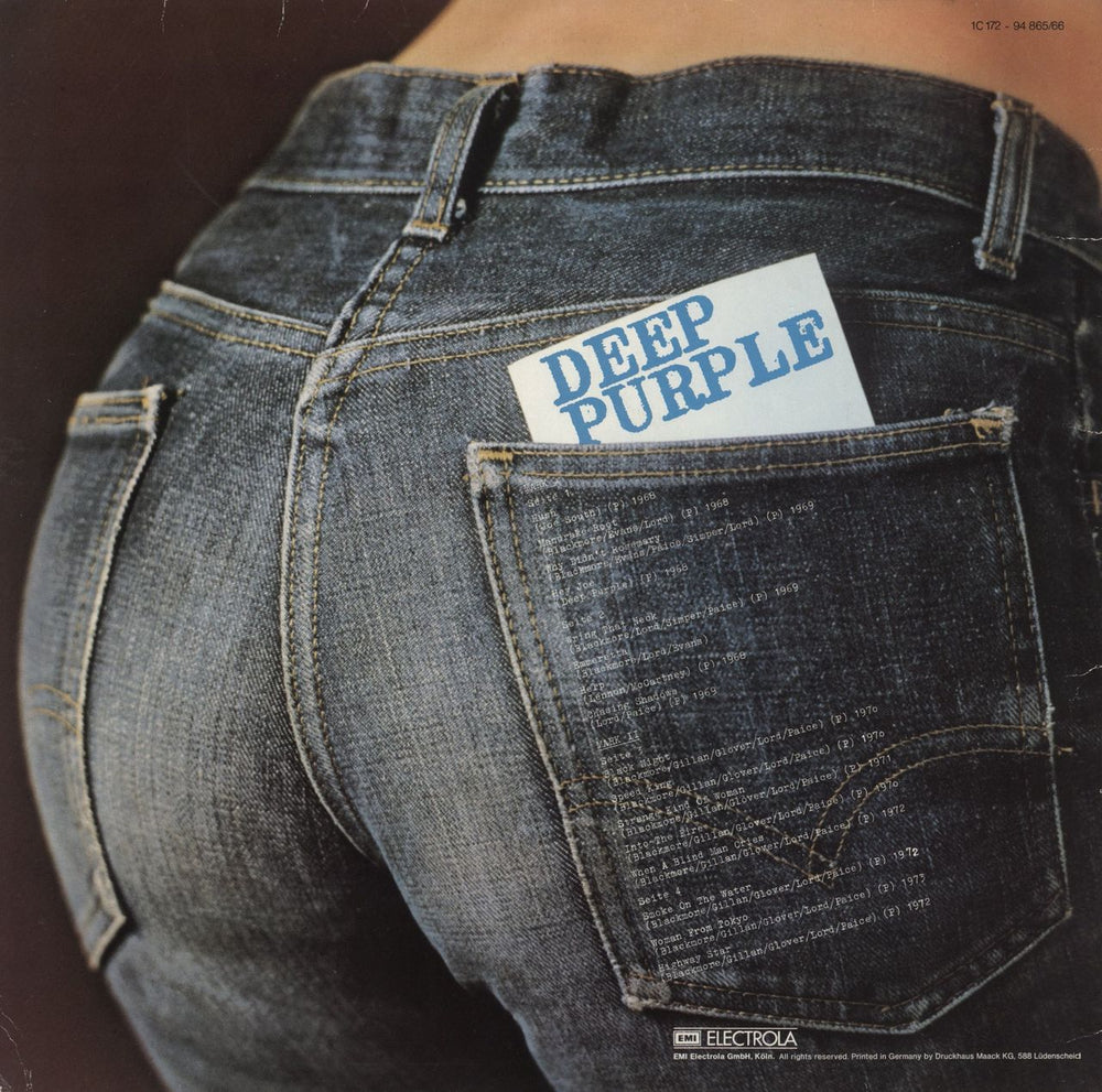 Deep Purple Mark I & II German 2-LP vinyl record set (Double LP Album)