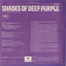 Deep Purple Shades Of Deep Purple - 3rd - Flipback UK vinyl LP album (LP record)