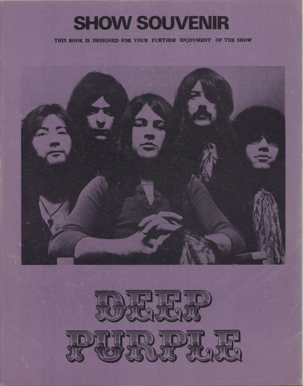 Deep Purple Show Souvenir UK tour programme