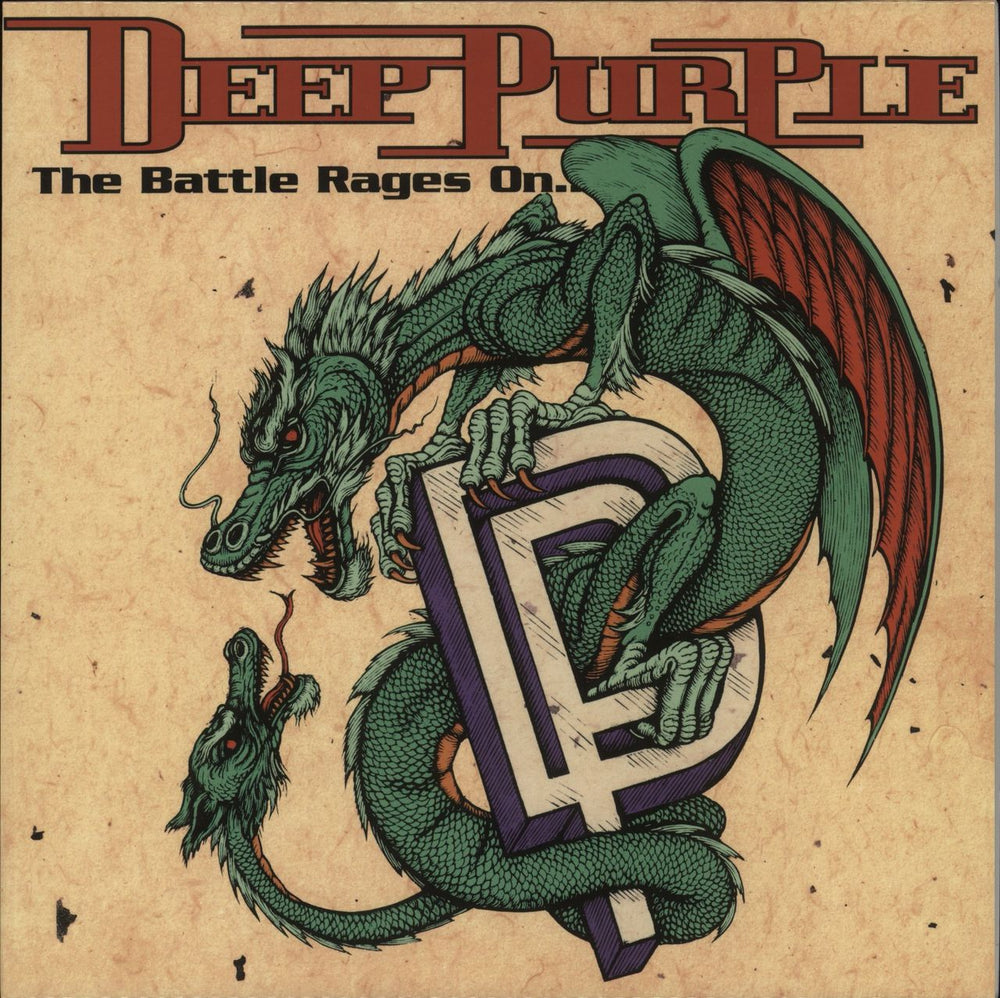 Deep Purple The Battle Rages On - 180gm UK vinyl LP album (LP record) 88985438451