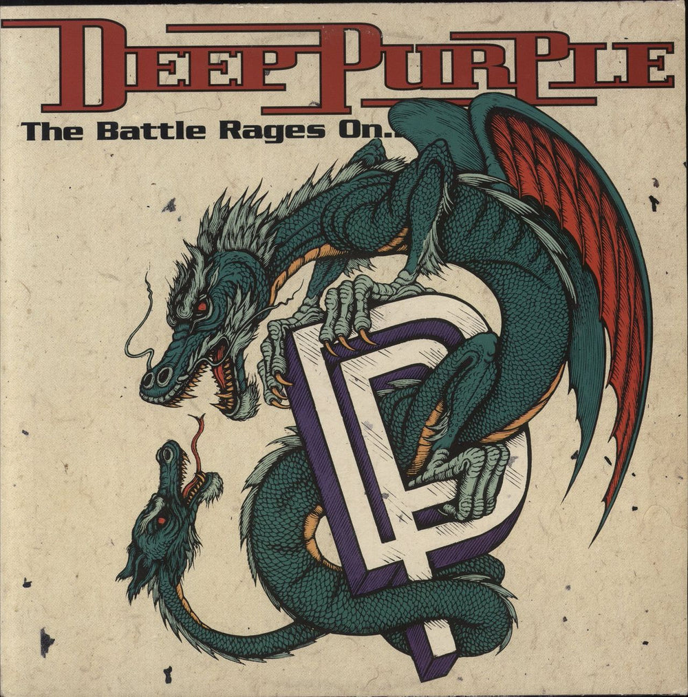 Deep Purple The Battle Rages On Dutch vinyl LP album (LP record) 74321154201