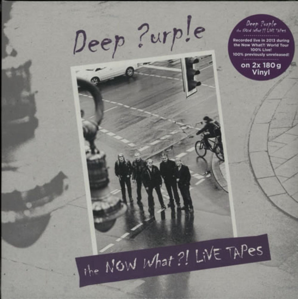 Deep Purple The Now What?! Live Tapes - 180gm Vinyl - Sealed German 2-LP vinyl record set (Double LP Album) 0209065ERE