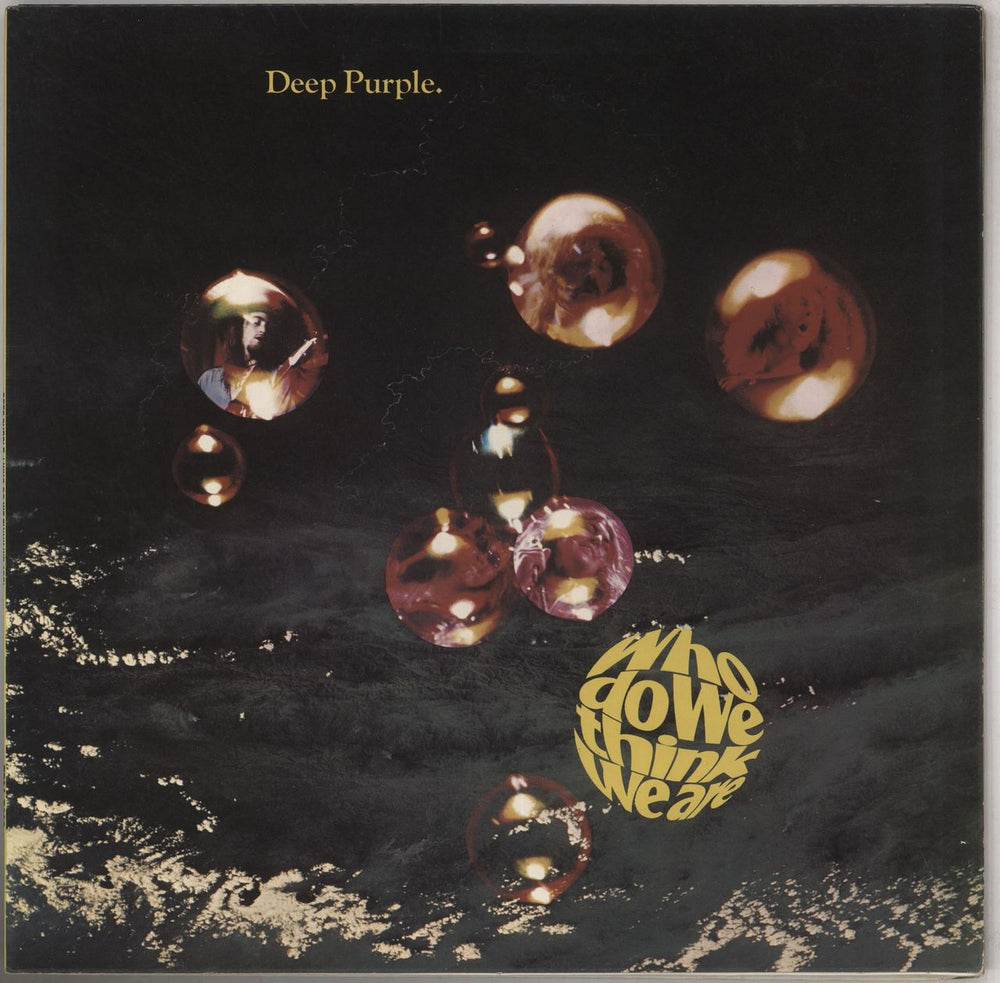 Deep Purple Who Do We Think We Are - 1st + Insert - VG UK vinyl LP album (LP record) TPSA7508