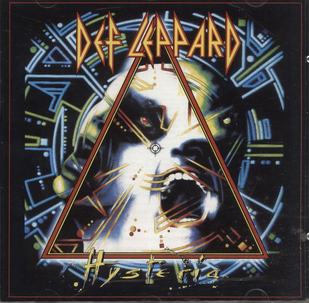 Def Leppard Hysteria UK CD album (CDLP) 830675-2