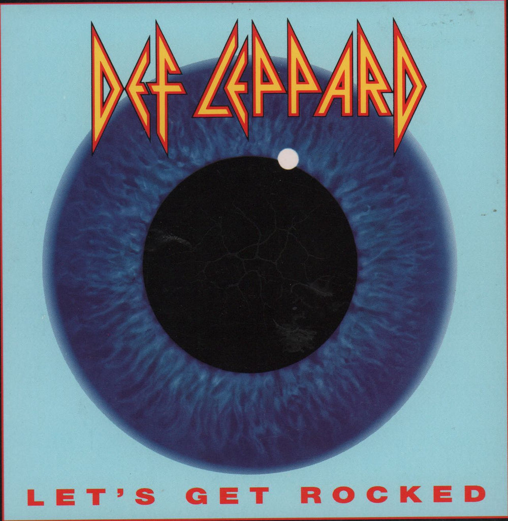 Def Leppard Let's Get Rocked US Promo CD single (CD5 / 5") CDP641