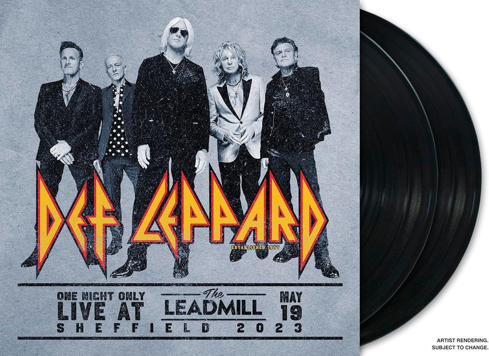 Def Leppard One Night Only: Live At The Leadmill - Black Vinyl - Sealed UK 2-LP vinyl record set (Double LP Album) 602465832884