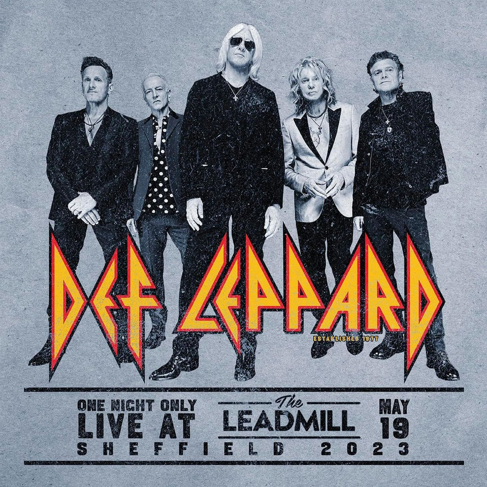 Def Leppard One Night Only: Live At The Leadmill - Black Vinyl - Sealed UK 2-LP vinyl record set (Double LP Album) DEF2LON848107