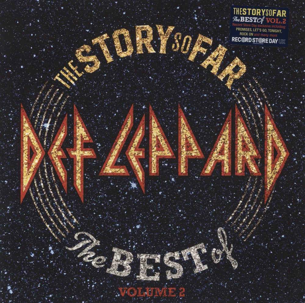 Def Leppard The Story So Far: The Best Of Volume 2 - RSD19 UK 2-LP vinyl record set (Double LP Album) 7731389