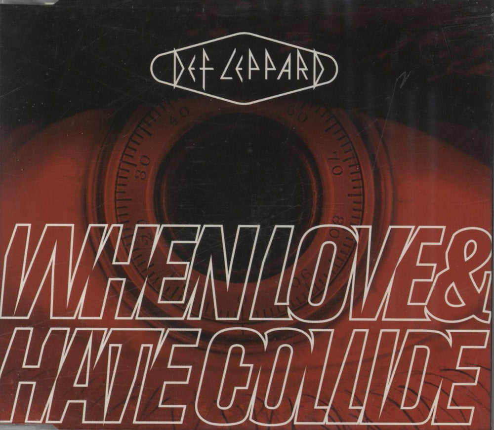 Def Leppard When Love & Hate Collide - 1st UK CD single (CD5 / 5") LEPCD14