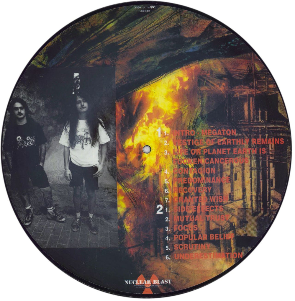 Defecation Purity Dilution German picture disc LP (vinyl picture disc album)