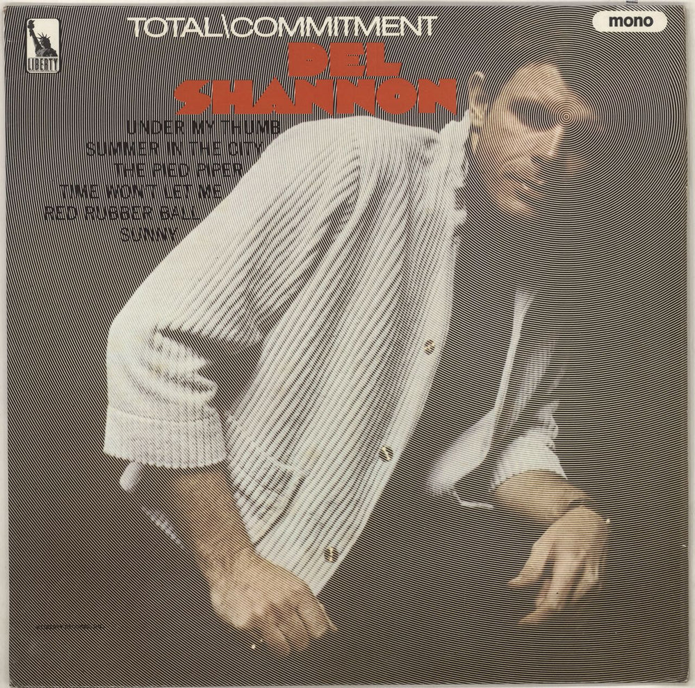 Del Shannon Total Commitment - woc UK vinyl LP album (LP record) LBY1335
