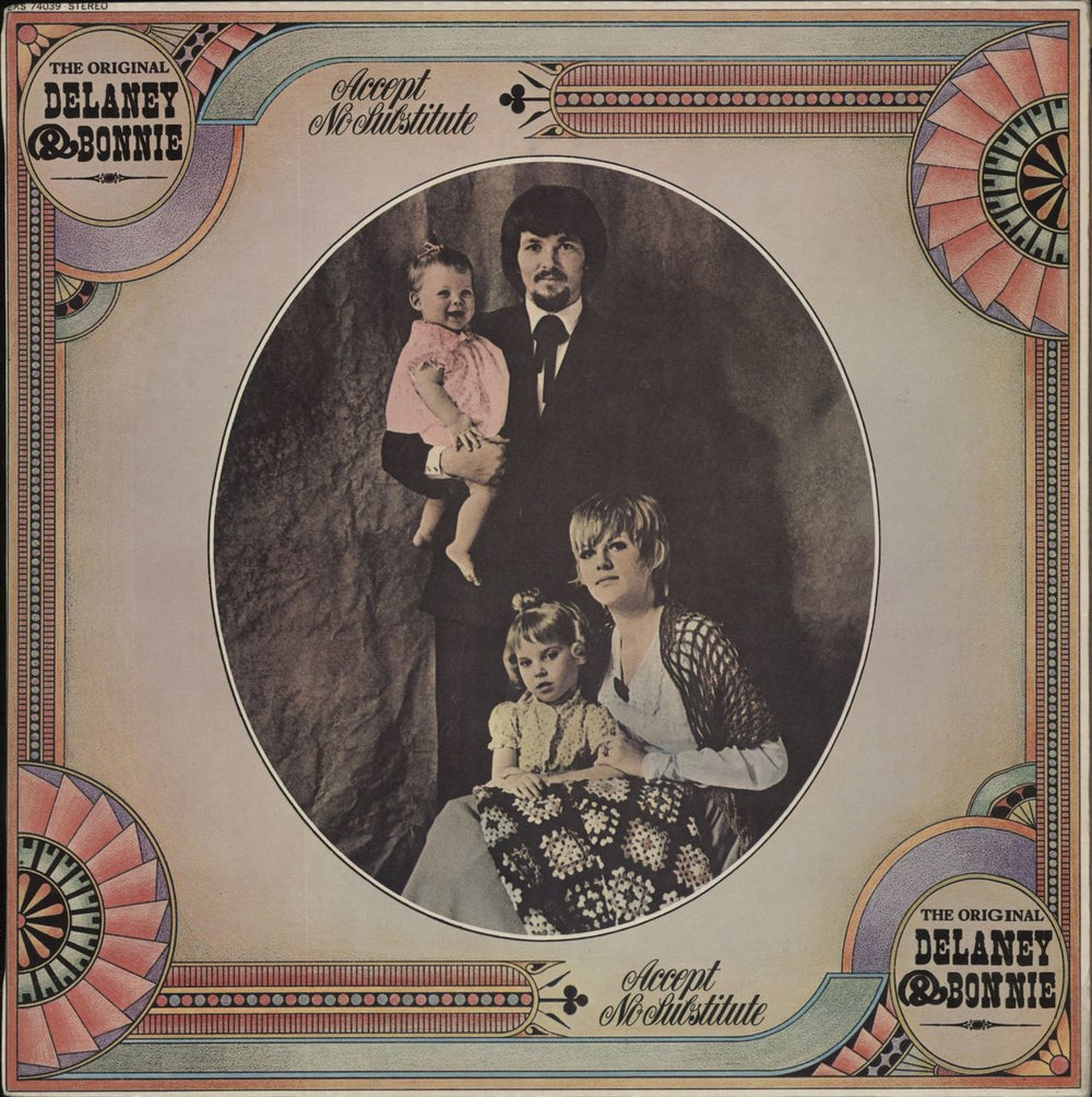 Delaney & Bonnie The Original Delaney And Bonnie New Zealand vinyl LP album (LP record) EKS74039