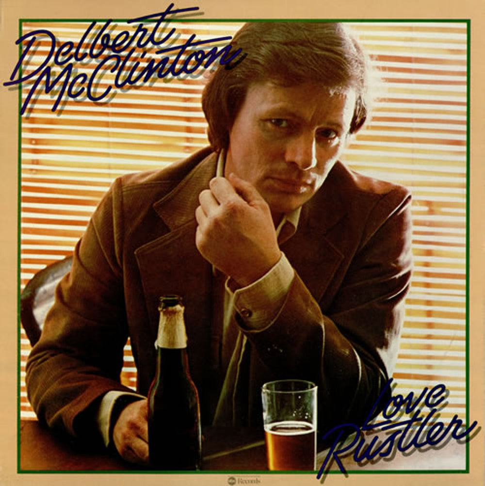 Delbert McClinton Love Rustler UK vinyl LP album (LP record) ABCL5217