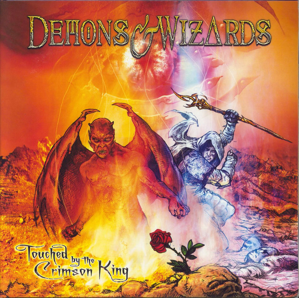 Demons & Wizards Touched By The Crimson King German picture disc LP (vinyl picture disc album) R20-0022365