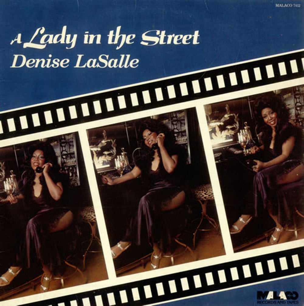 Denise LaSalle A Lady In The Street US vinyl LP album (LP record) MAL7412