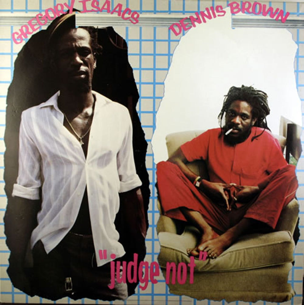 Dennis Brown Judge Not UK 12" vinyl single (12 inch record / Maxi-single) GREL72