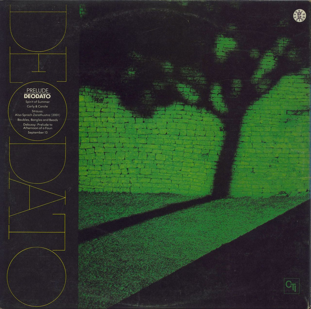 Deodato Prelude - Sticker UK vinyl LP album (LP record)