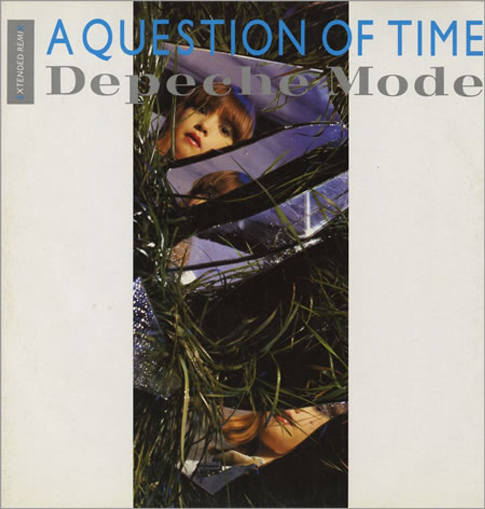 Depeche Mode A Question Of Time Spanish 12" vinyl single (12 inch record / Maxi-single) 12BONG12