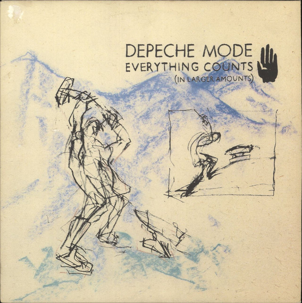 Depeche Mode Everything Counts [In Larger Amounts] - EX UK 12" vinyl single (12 inch record / Maxi-single) 12BONG3