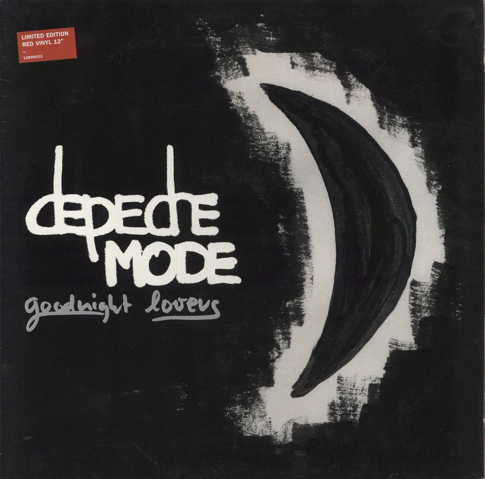 Depeche Mode Goodnight Lovers - Red Vinyl UK 12" vinyl single (12 inch record / Maxi-single) 12BONG33